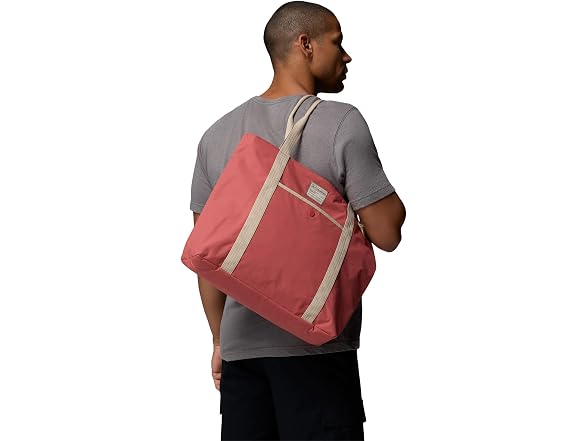Columbia Cottonwood Creek Tote, Washed Red/Ancient Fossil