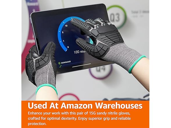 Amazon Basics Protection Work Gloves