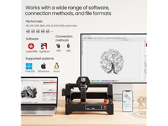 Longer LONGER RAY5 Laser Engraver 2500mW High P