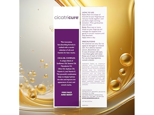 Cicatricure Cicatricure Cica Oil for Stretch Marks &