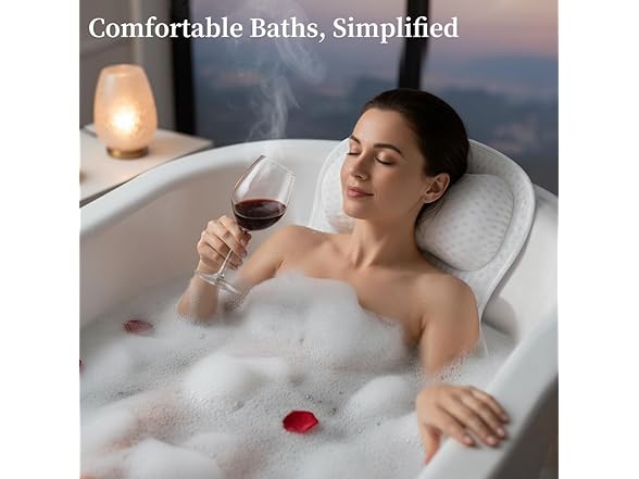 AmazeFan Luxury Bath Pillow