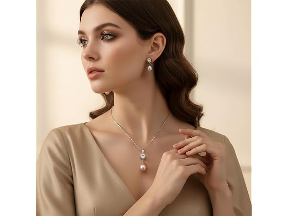 COYATE Freshwater Pearl Jewelry Set
