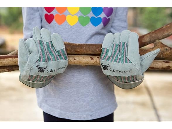 JustForKids Kids Work and Gardening Gloves