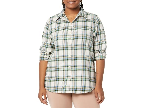 Amazon Essentials Women Long-sleeve Flannel Shirt