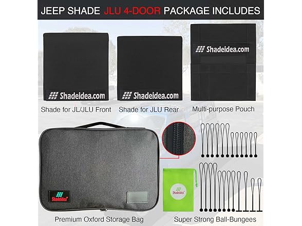 Shadeidea Sun Shade Top for Jeep Wrangler