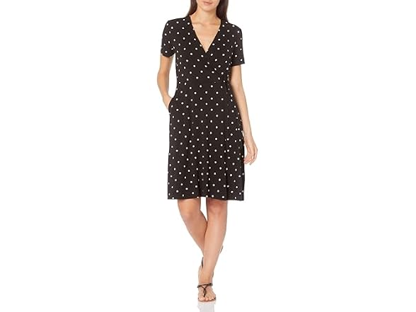 Amazon Essentials Women Short Sleeve V Neck Dress