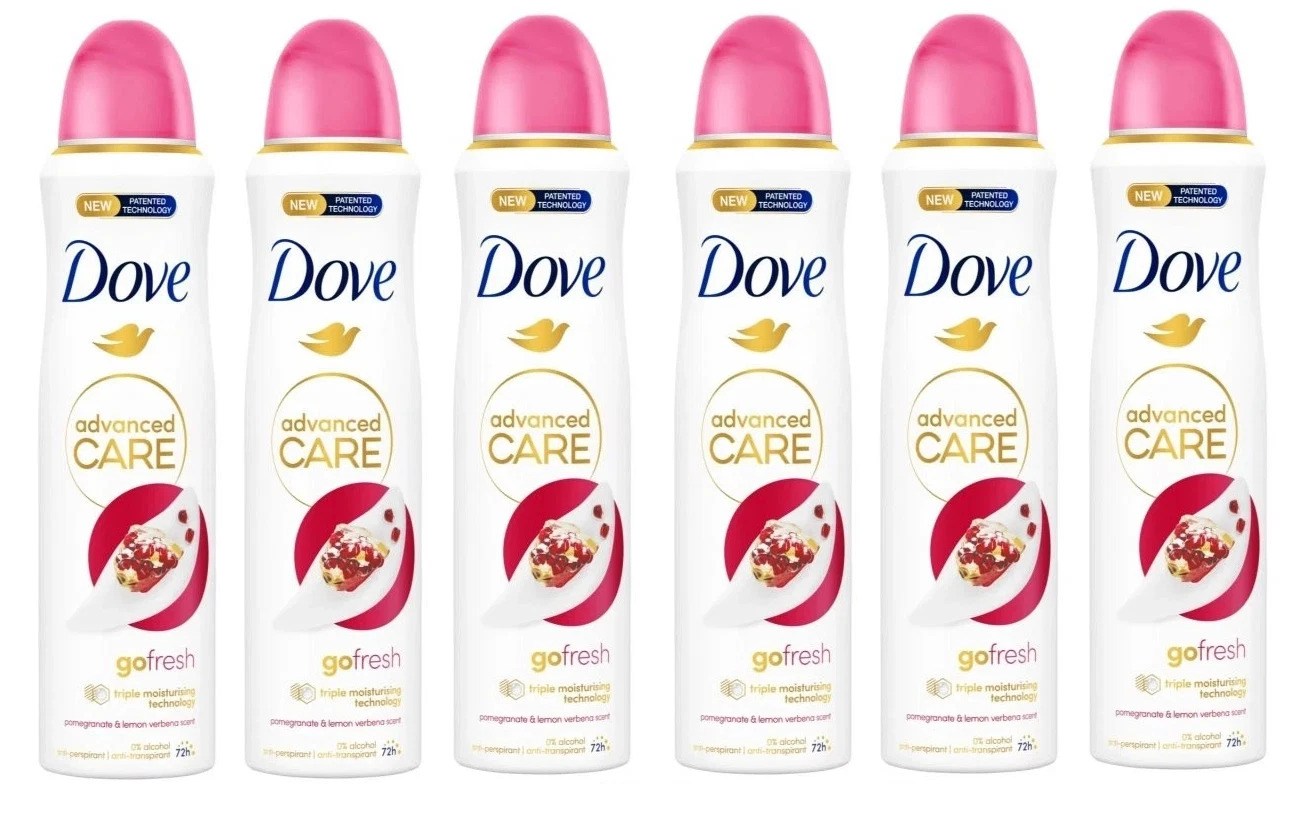 (6 Pack) Dove Advanced Care Pomegranate, & Lemon - Gallery 2