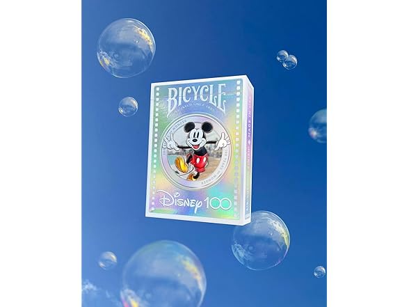 Bicycle Disney 100 Year Cards - 6 Pack