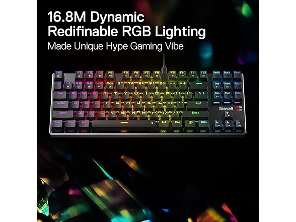 Redragon K660 TKL RGB Wired Gaming Keyboard