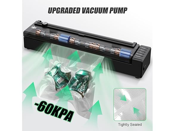 Etunsia Vacuum Sealer Machine Black