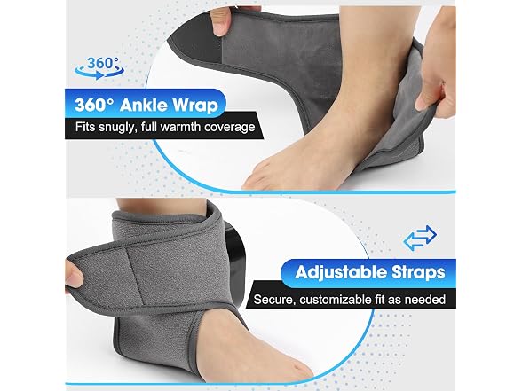 BAISEMAIN 2PCS Foot Massager, 2pcs Gray