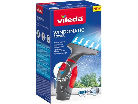Vileda Windomatic Power Window Vacuum