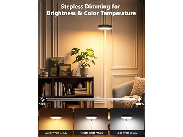 Bairth Ripple Floor Lamp, White