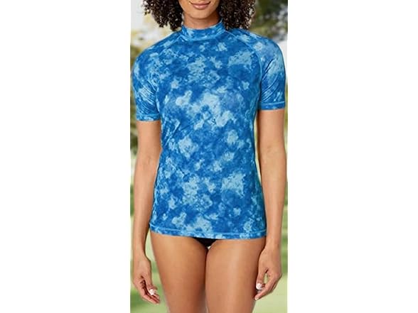 Kanu Surf Women's Blue Rashguard (M)