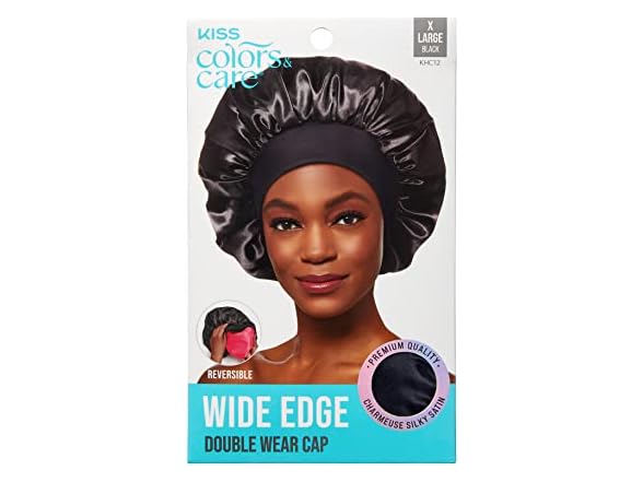 KISS Colors & Care Silky Satin Wide Edge Double Wear Cap
