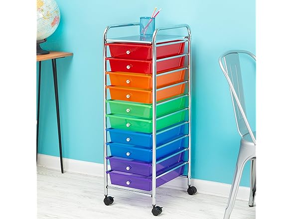 Honey-Can-Do Rolling Office Organizer