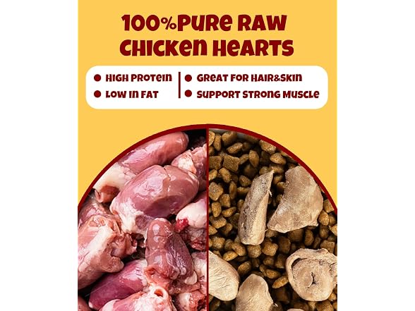 LILSNOOTS Freeze Dried Chicken Heart