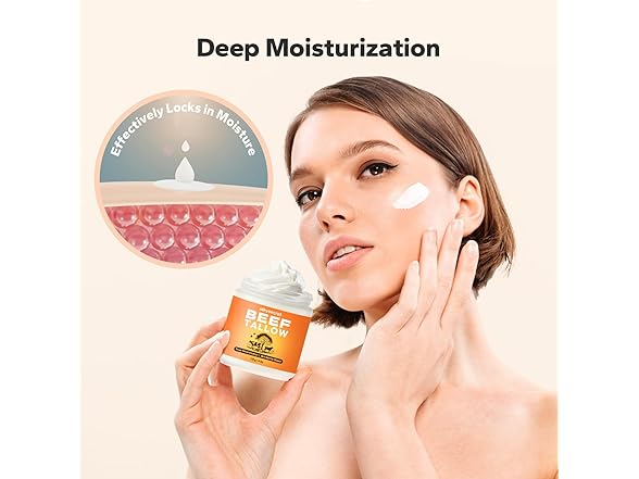 SilkySecret Beef Tallow for Skin