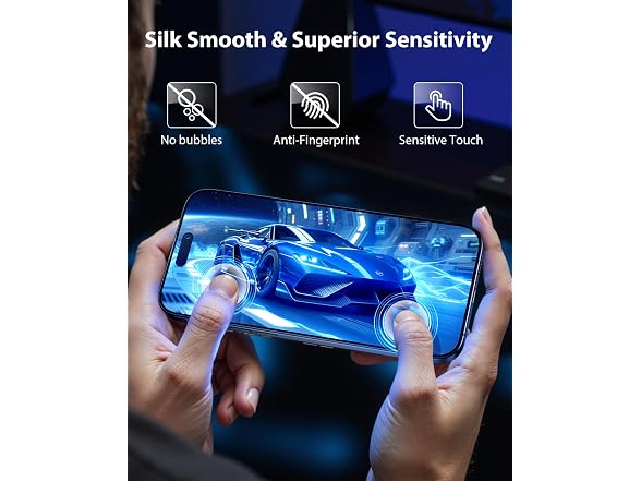 Mkeke for iPhone 15 Pro Max Screen