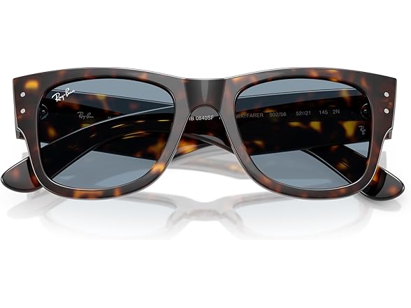 Ray-Ban RB0840SF Mega Wayfarer Low Bridge Fit Sunglasses