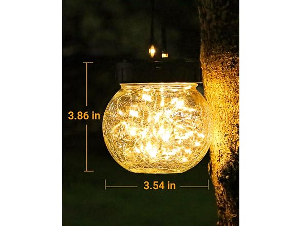 PARTPHONER Solar Lights Outdoor