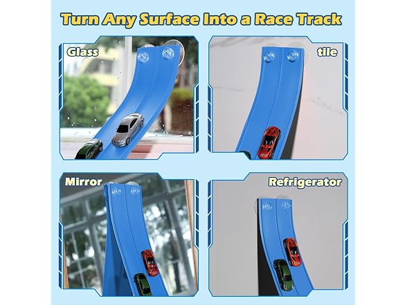 Flex Tracks 15 Ft Starter Set Flexible Race Track