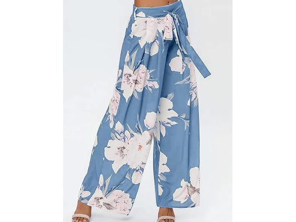 Ticosa Women (XL) Printed Palazzo Lounge Pants