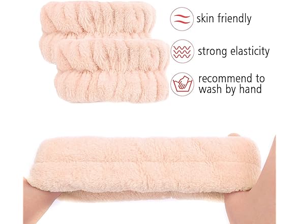 TEGOOL 4 Pair Absorbent Towel Wristbands