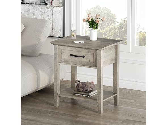 coucheta Grey Nightstand 2 Pack