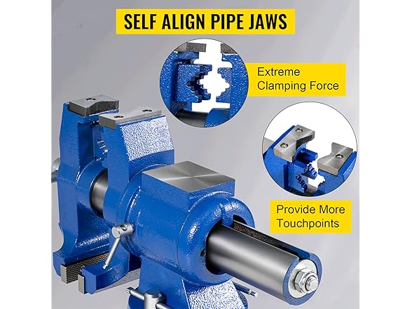 VEVOR 5" Heavy Duty Bench Vise