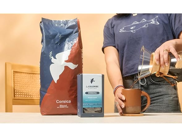 1PK La Colombe Corsica Dark Roast Whole Bean Coffee