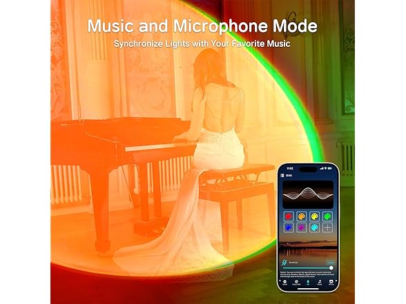 Madoury Sunset Lamp Projector