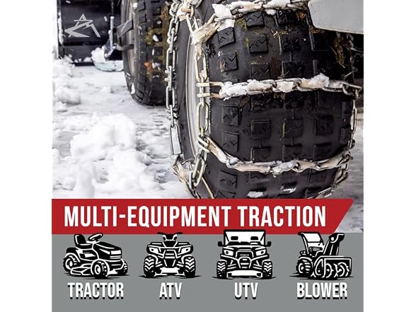 The ROP Shop | Pair 2 Link TIRE Chains Ride