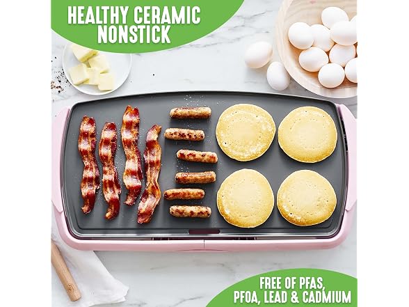 GreenLife 20” Extra Large Electric Griddle