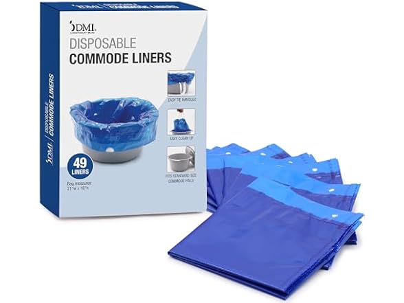 DMI Commode Liners 7pk