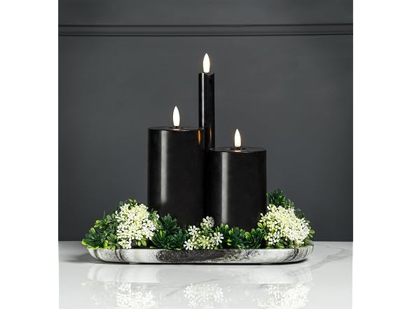 Abbott Collection Small Oblong Tray - Black