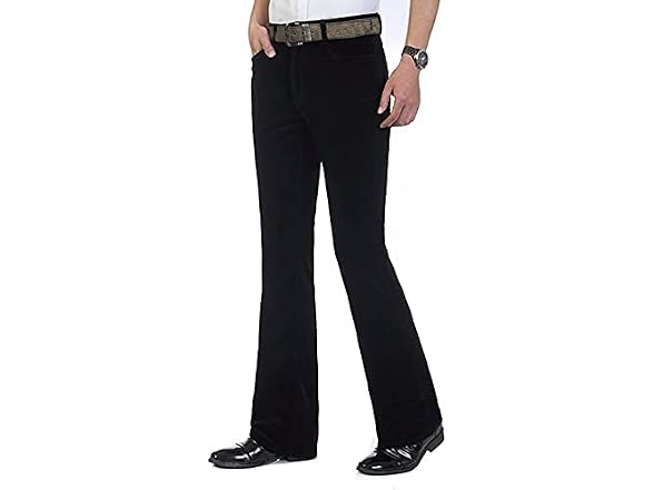 Idopy Men (31) Men`s Classic Corduroy Trousers