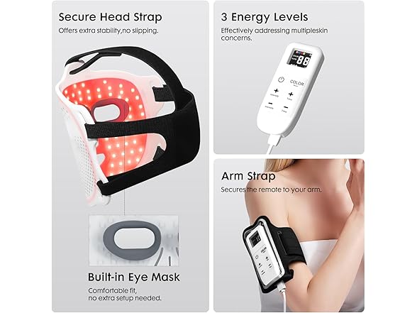 Umitec LED Face Mask Light Therapy