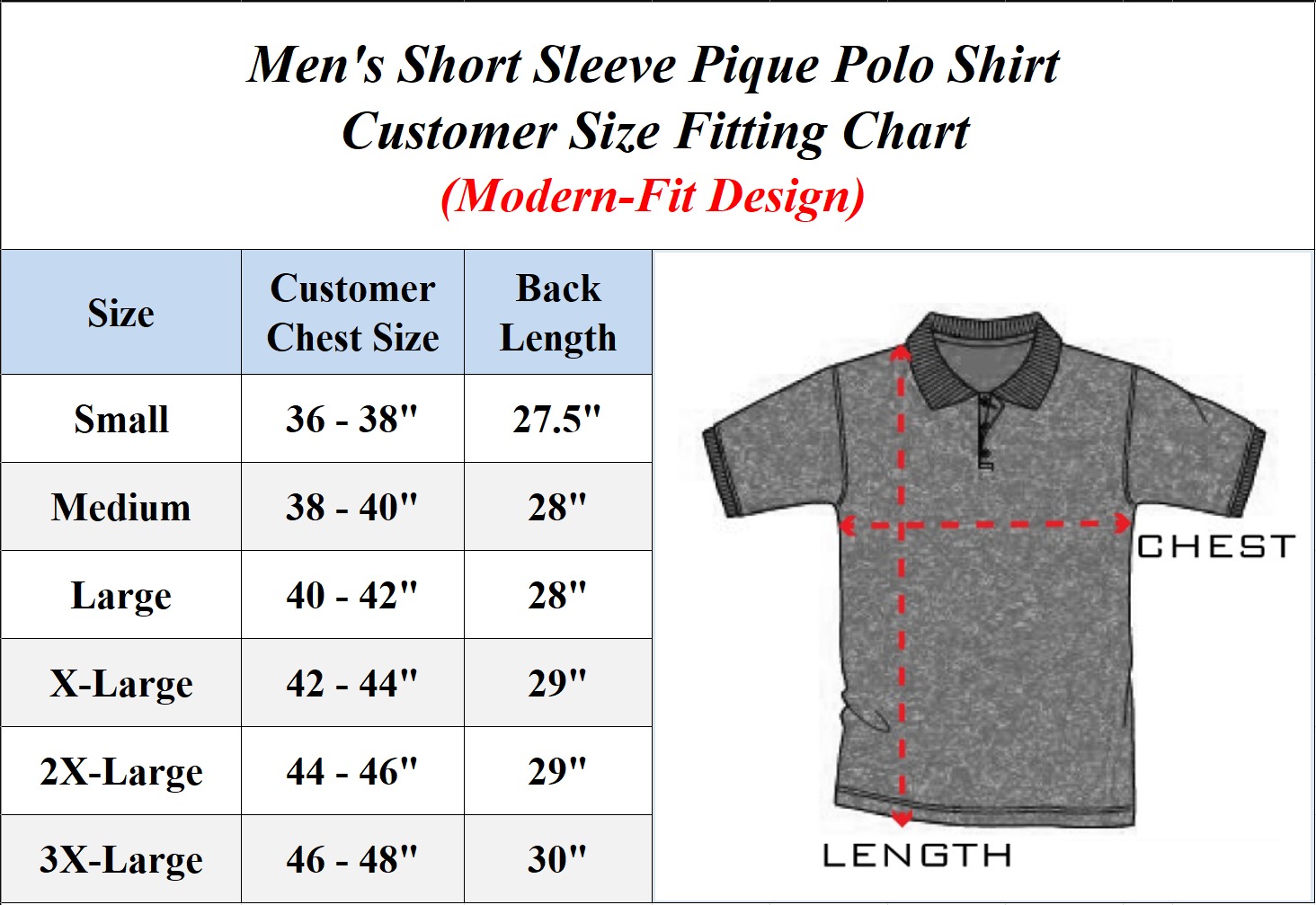5Pk Men's Classic Polo Golf Shirt - Gallery 10