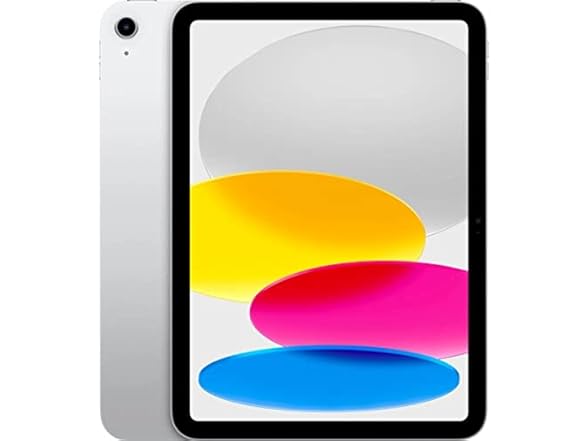 Apple 2022 iPad (10.9-inch, Wi-Fi, 256GB) - Silver (Renewed) (Open Box)