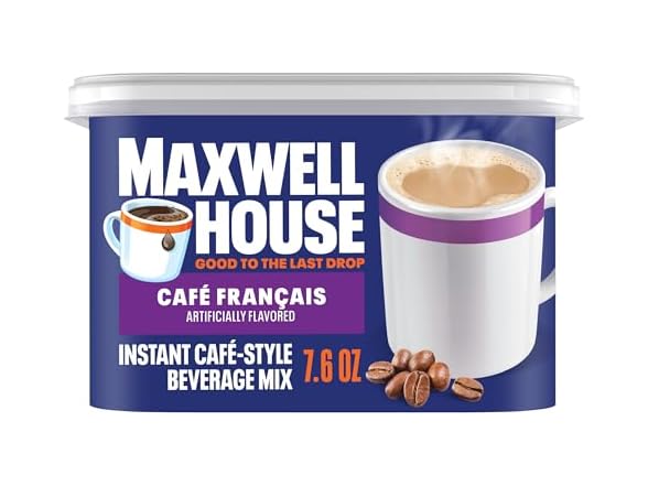 Maxwell House Instant Cafe-Style Beverage Mix