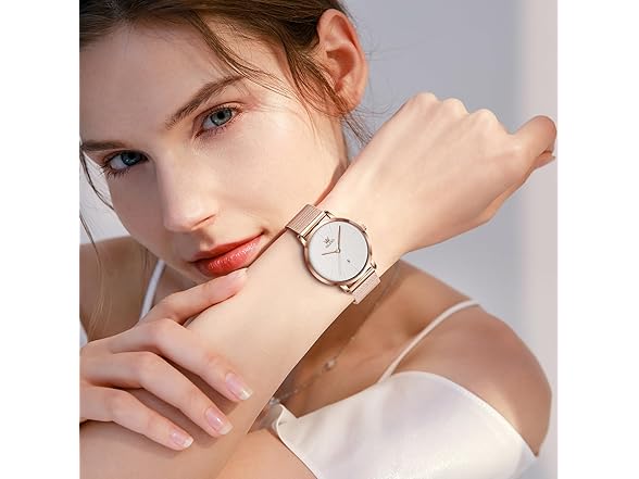 OLEVS Women’s Mesh Quartz Watch