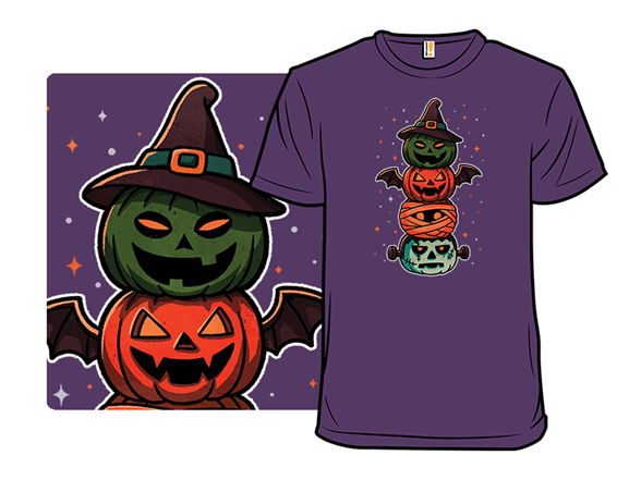 Pumpkin totem