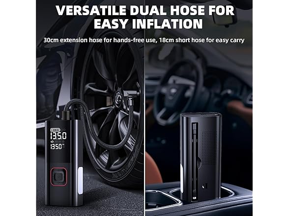 PIRAIL Jump Starter with Air Compressor