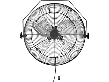 $49.99, Was $100, 50% Off! Amazon Basics 18" Outdoor Misting Fan dealfomo