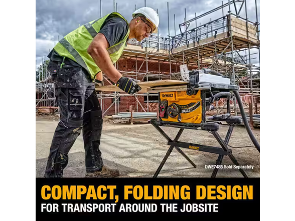 DEWALT DW7451 10 in. Compact Table Saw Stand for Jobsite