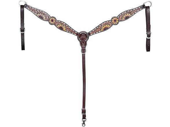 HILASON Western Horse Headstall Breast Collar
