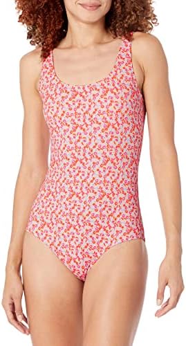 Amazon Essentials Women Classic Scoop Swimsuit - Gallery 14