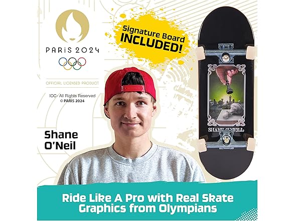 Tech Deck, Shane O’Neill’s Olympic Games Paris Ramp