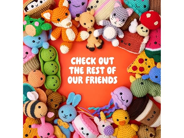 Bucilla, Complete Crochet Kit, Cammie the Unicorn, 5"